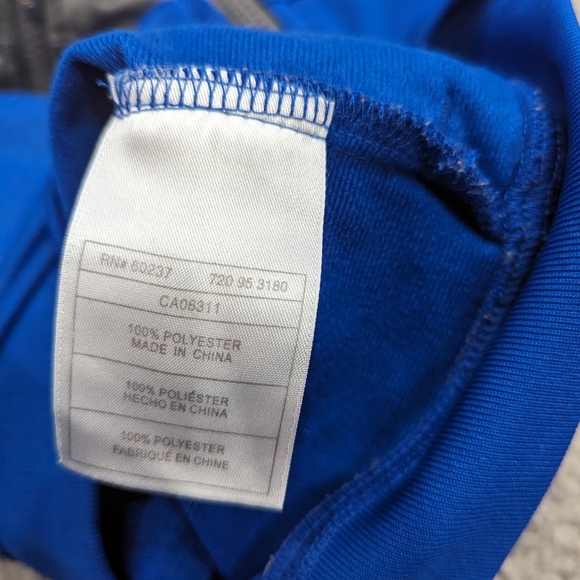 2/$30. Puma boys zip up. 3T. Grey, white & blue. - Picture 3 of 4